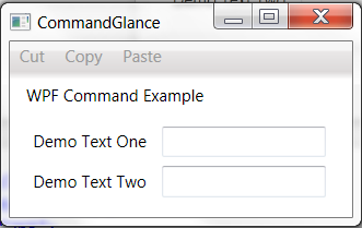 WPF command sample