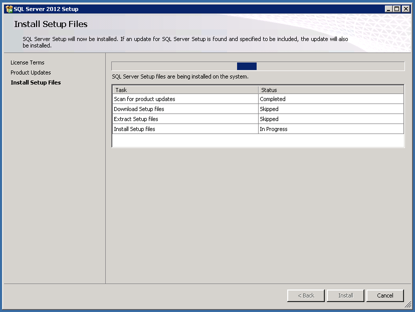 how to reinstall microsoft sql express 2012