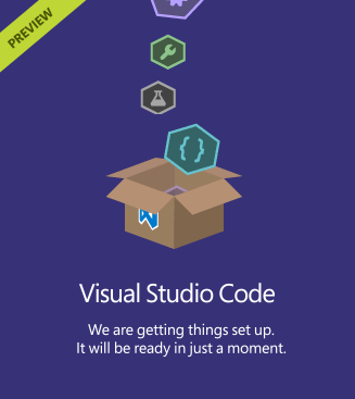 Visual Studio Code Start Screen