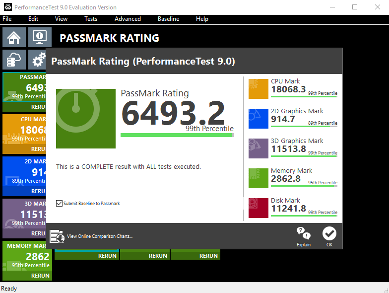 Benchmark Result