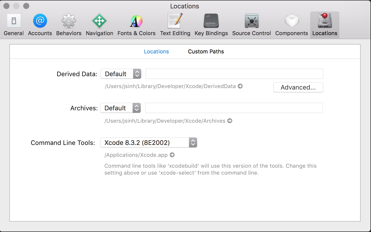 reinstall xcode command line tools